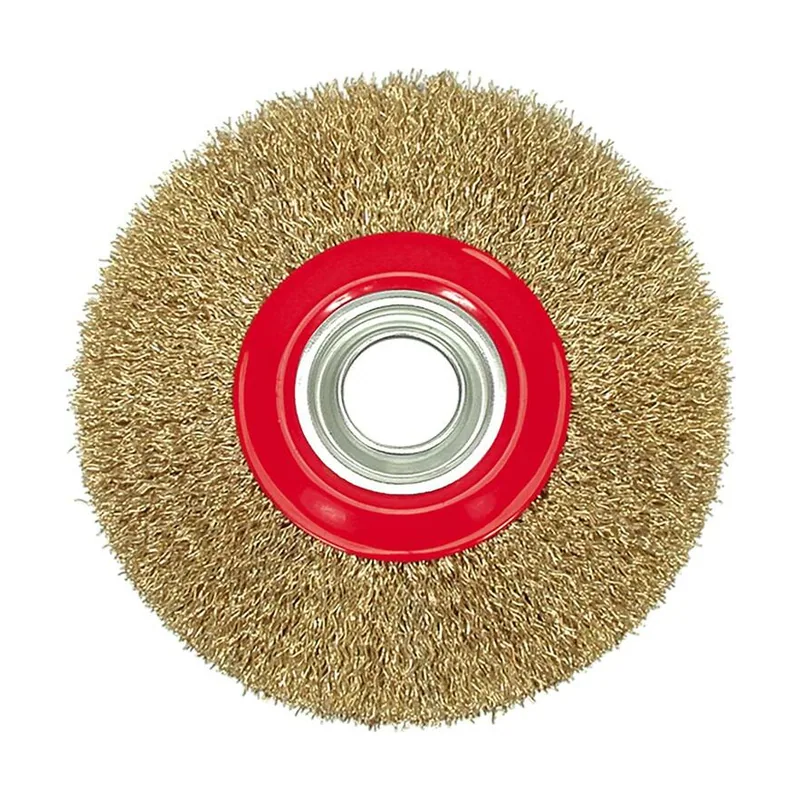 Vorel 06980 cepillo y rueda de alambre 20 cm 1 pieza s