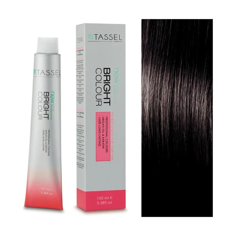 Eurostil Tassel Tinte Permanente Capilar Nº3 Castaño