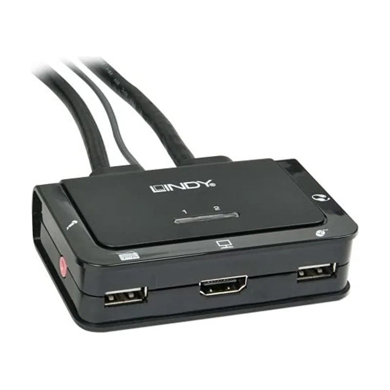 Lindy 42340 Conmutador KVM HDMI 4K30