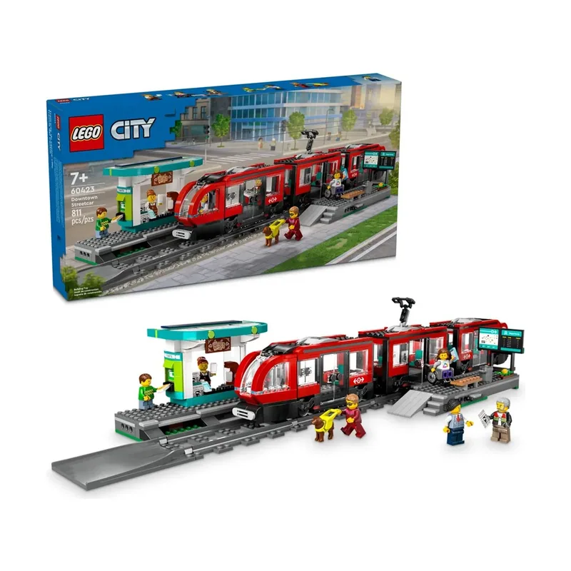 Lego City Tranvía y Estación del Centro 60423