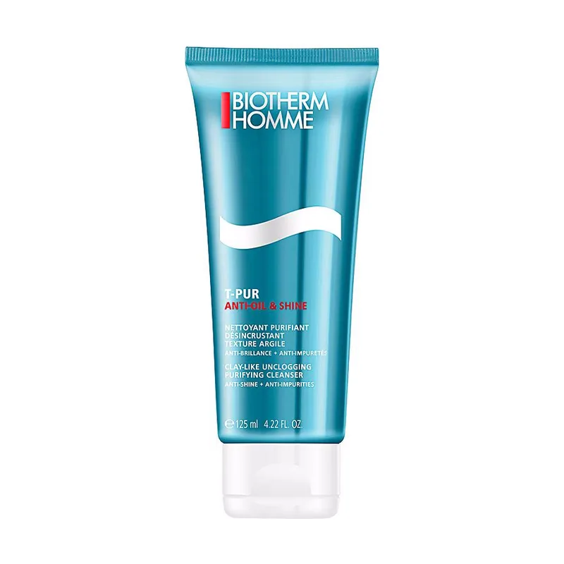 Biotherm HOMME T-PUR anti-oil & wet purifiying cleanser 125 ml