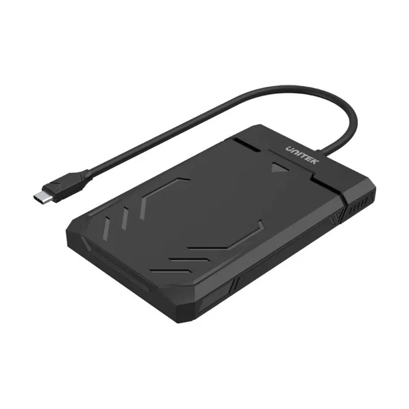 Unitek DiskGuard Raiden Carcasa de disco duro USB-C a SATA III de 2.5 pulgadas HDD/SSD de 2.5 pulgadas