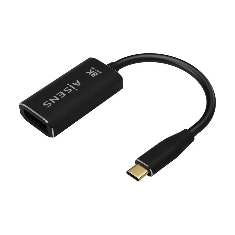 Aisens Conversor Aluminio USB-C a Displayport 8K@60Hz