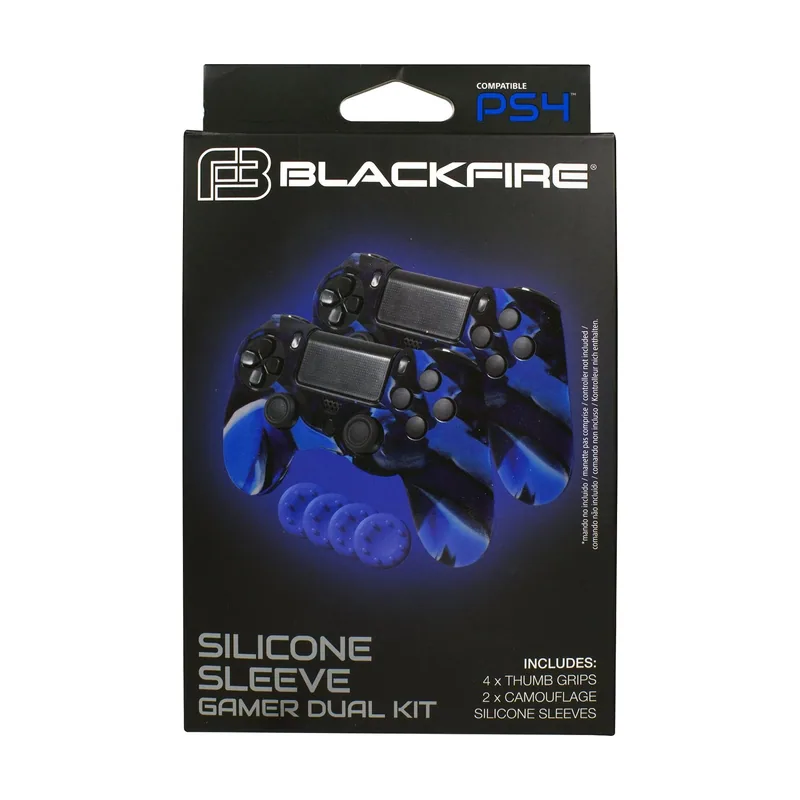 Ardistel Silicone Sleeve Gamer Kit Blackfire PS4