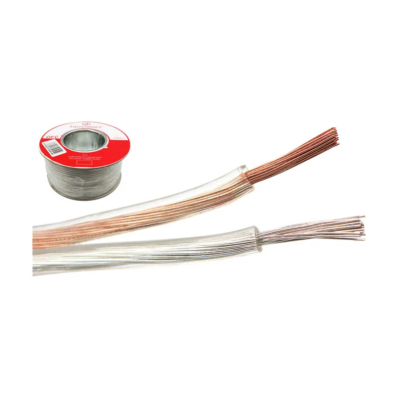 Euroconnex Cable Paralelo 2x0,50mm Transparente Ofc Eg4515