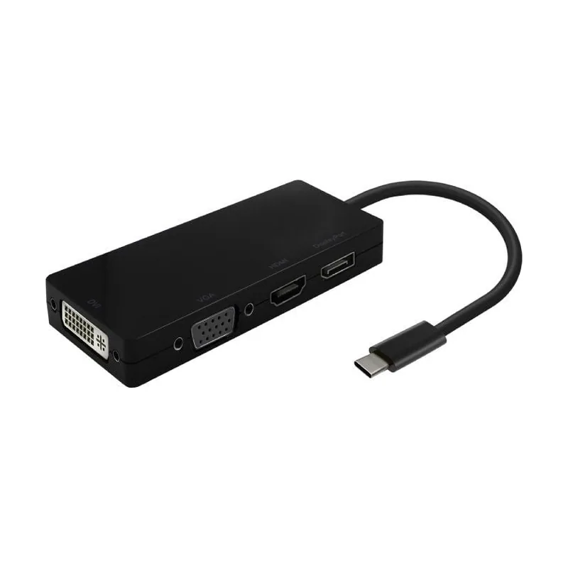 Aisens Conversor USB-C A DP/DVI/HDMI/VGA