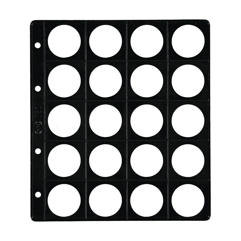 Pardo Funda 30 Monedas 25 MM Diámetro 753 Pte 10-Unidades