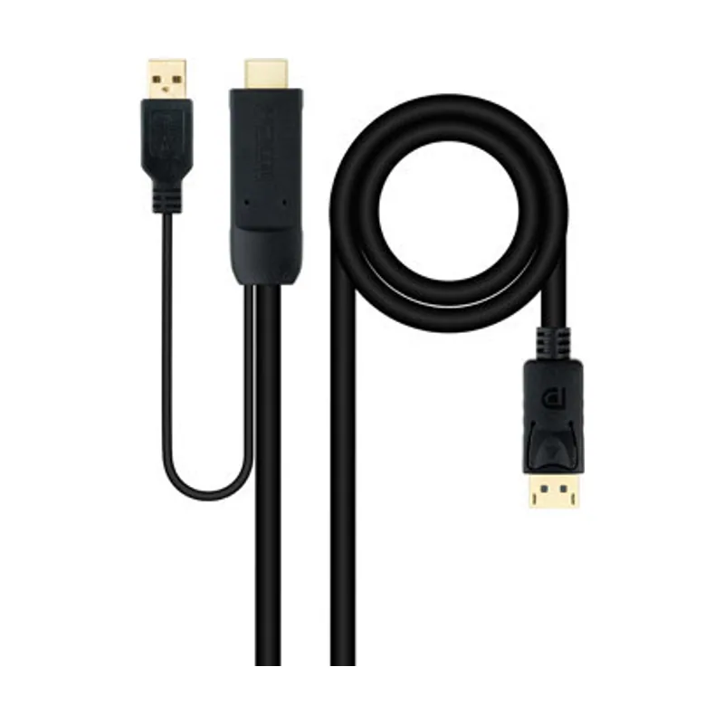Nanocable Cable Hdmi A Displayport 1,8m 10.15.4352