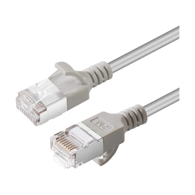 Microconnect V-FTP6A075-SLIM cable de red Gris 7,5 m Cat6a U/FTP STP