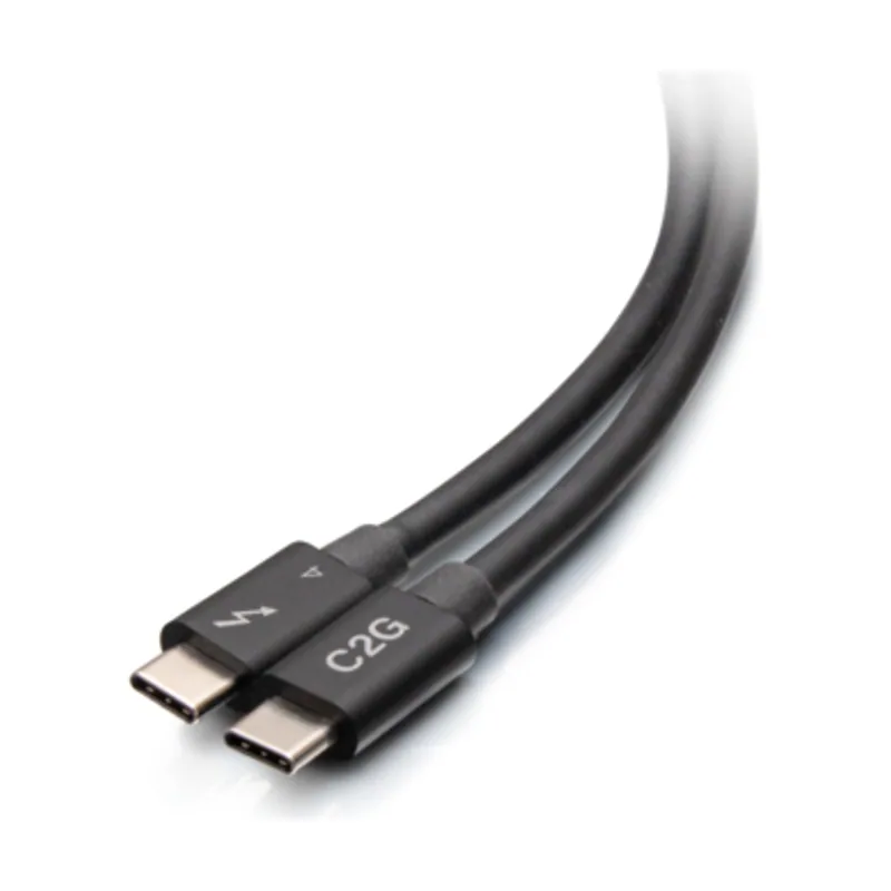 C2g Cable activo Thunderbolt 4 USB-C de 0,8 m