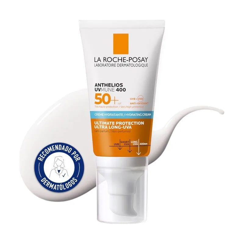La Roche-Posay La Roche Posay Anthelios Uv-mune 400 Spf50+ Crema Hidratante Sin