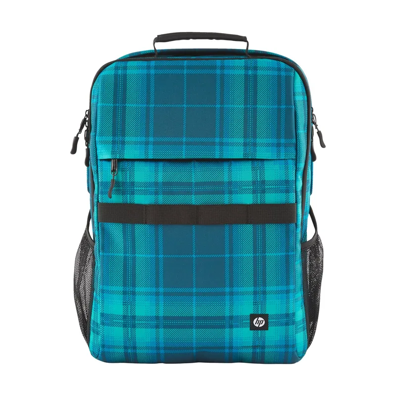 Mochila Campus XL con patrón de cuadros de tartán
