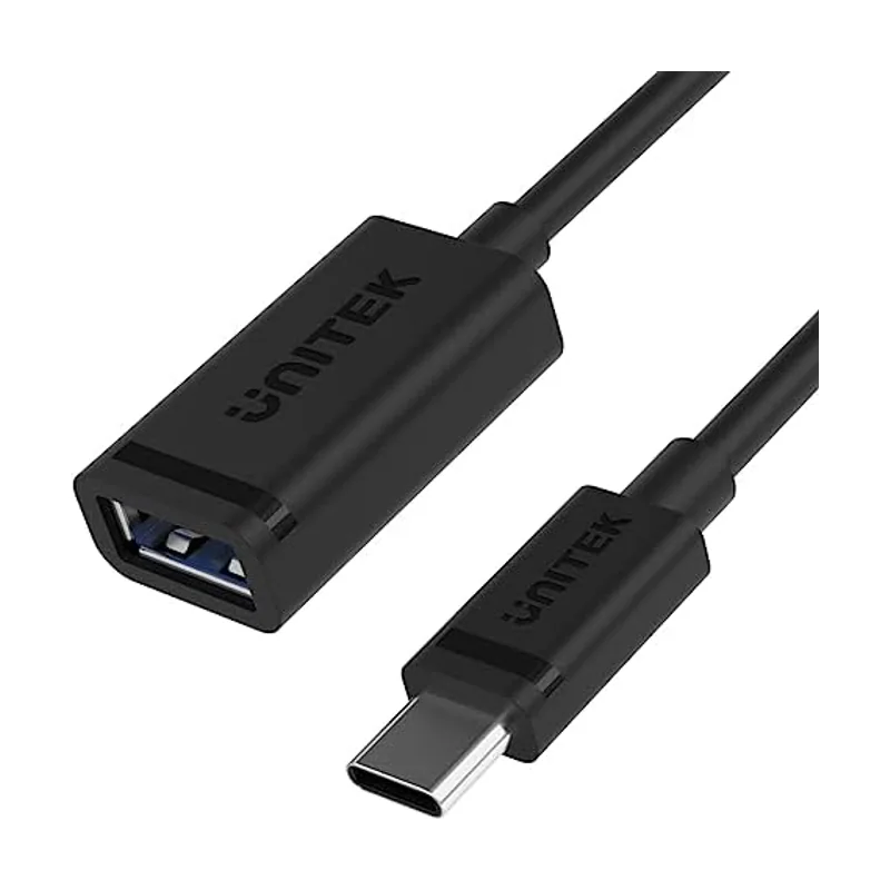 Unitek Adaptador USB-C M a USB-A F 10 Gbps 60 W