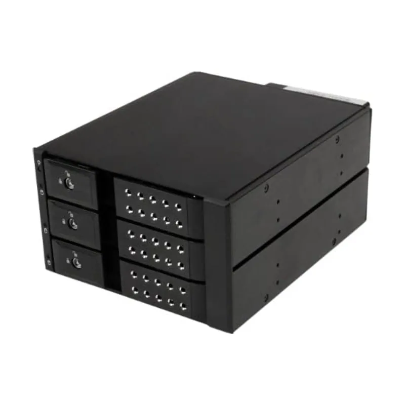 Startech StarTech.com Rack Backplane de 3 Bahías para Unidades de 3,5 SAS II/SATA III Hot Swap