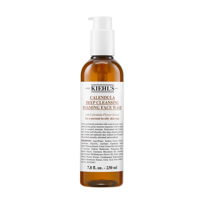 Kiehl's CALENDULA deep cleansing foaming face wash 230 ml