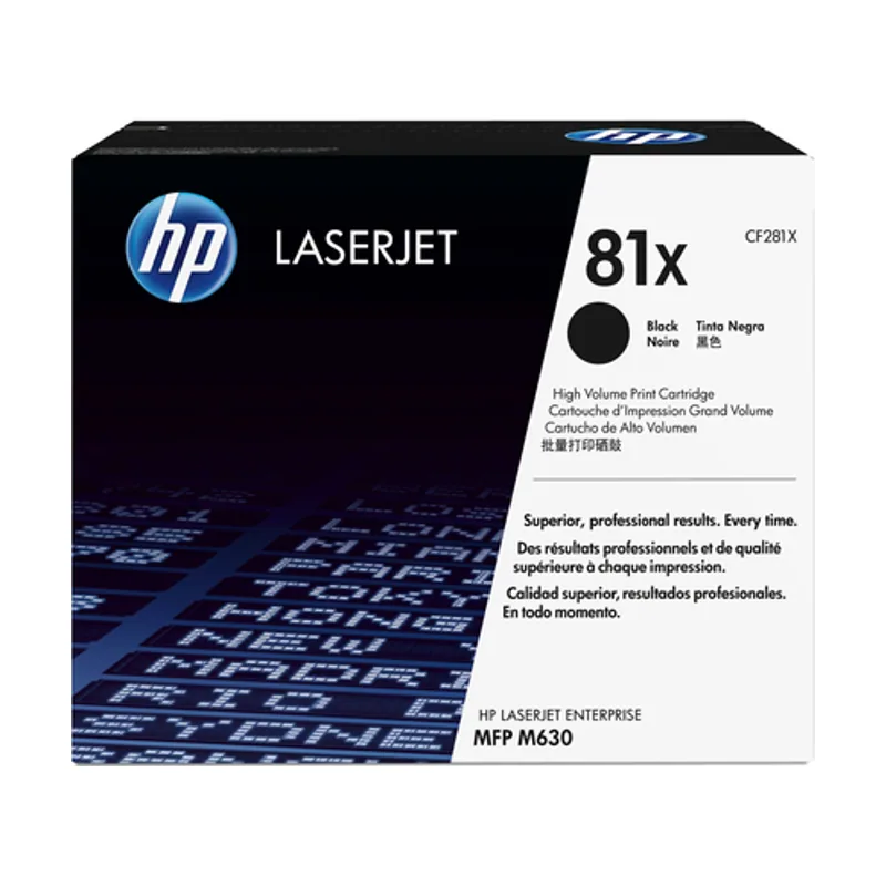 HP Cartucho de tóner LaserJet 81X de alta capacidad