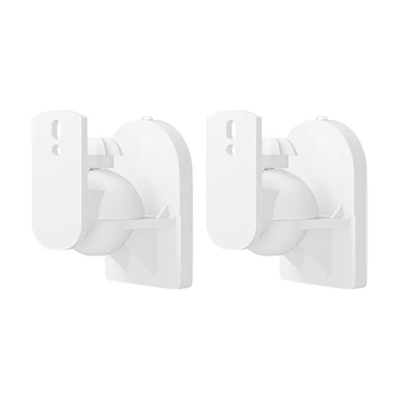 GooBay Soporte Pared Altavoz Universal hasta 3,5 kg Pack de 2 Inclinable y Giratorio