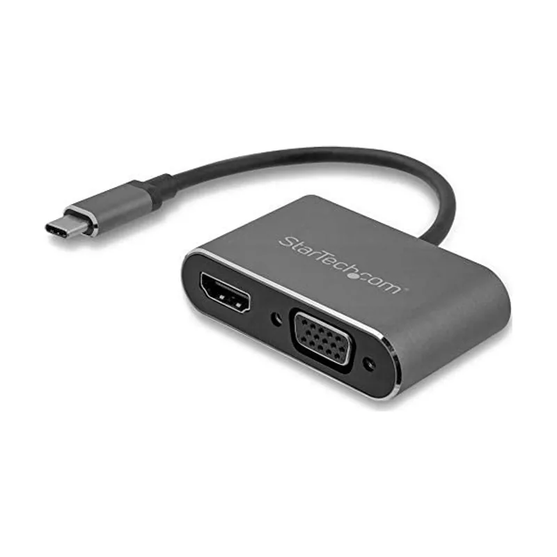 Startech StarTech.com Adaptador USB-C a VGA y HDMI