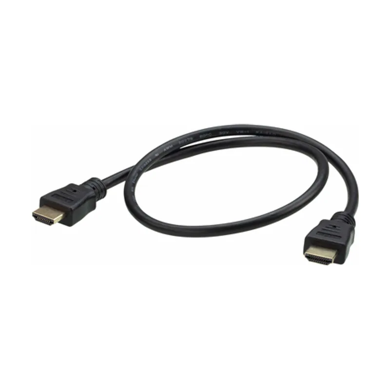 Aten Cable de conexión HDMI HDMI-A Macho 0,60 m Negro 2L-7DA6H Cable HDMI