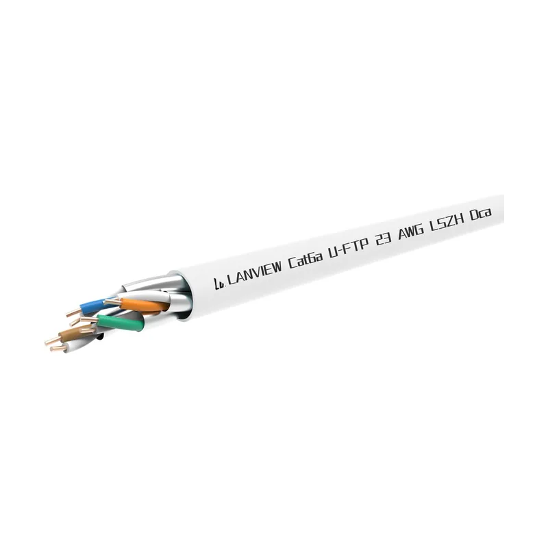 Lanview LVN122432 cable de red Blanco 305 m Cat6a U/FTP STP
