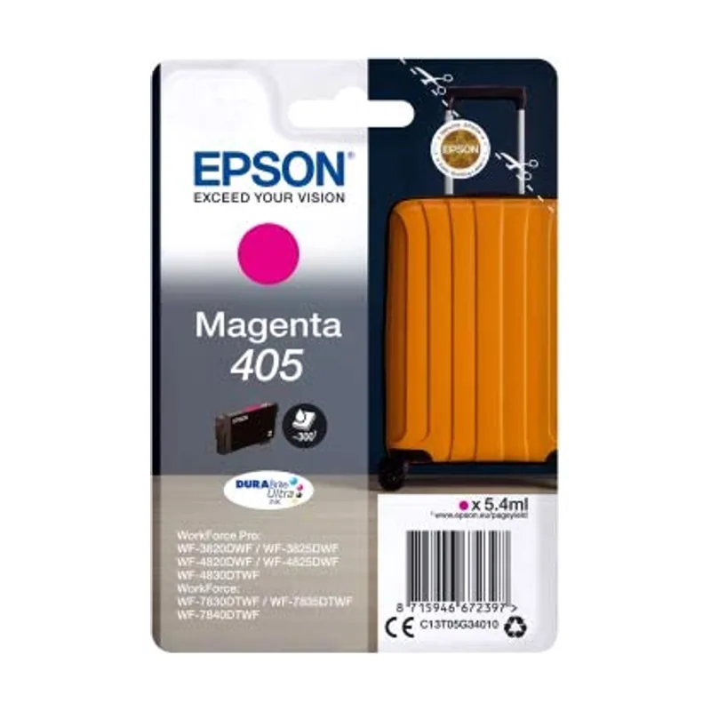 Epson Singlepack Magenta 405 DURABrite Ultra Ink