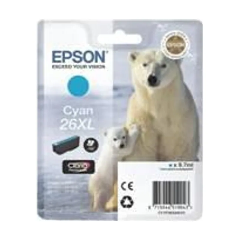 Epson Cartucho Tinta T263240 Cian XL XP-600/605/700/800