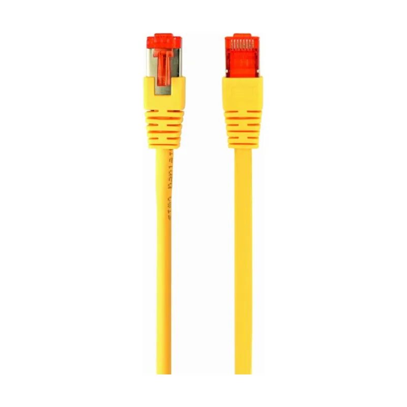 Gembird PP6A-LSZHCU-Y-1M cable de red Amarillo Cat6 S/FTP S-STP