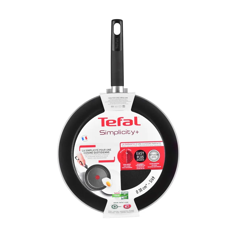 Tefal Sartén B5820702 Negro Aluminio Ø 30 cm