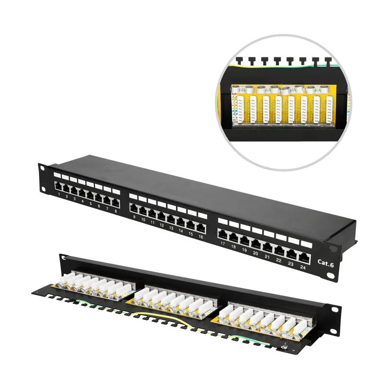 Extralink Panel de Conexiones CAT6 STP V2