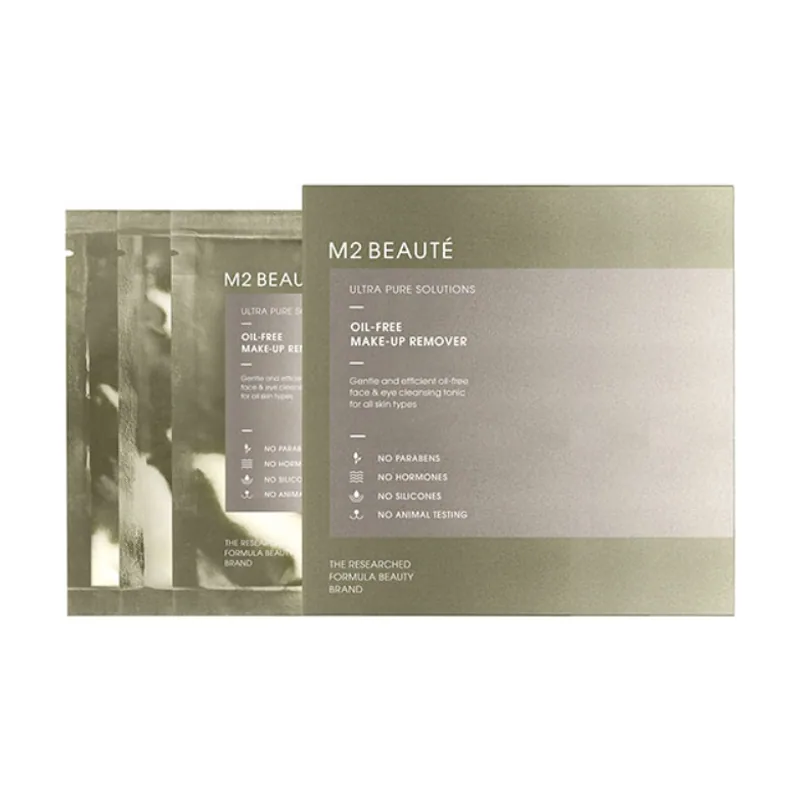 M2 Beauté OIL FREE Sobres desmaquillantes de ojos 7 x 2 ml