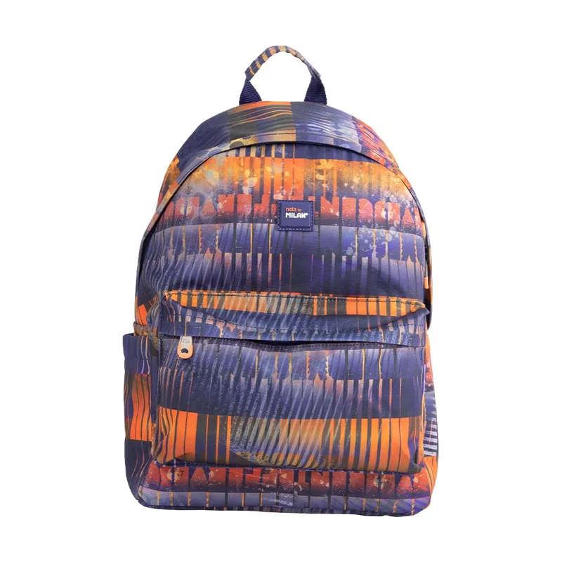 Milan MILAN® Mochila urbana clásica 2 cremalleras 22 L serie especial Fizz