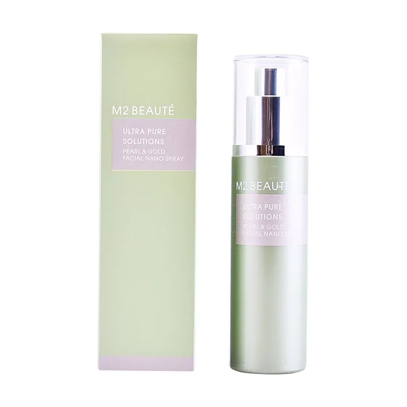 M2 Beauté ULTRA PURE SOLUTIONS pearl & gold facial nano spray 75 ml