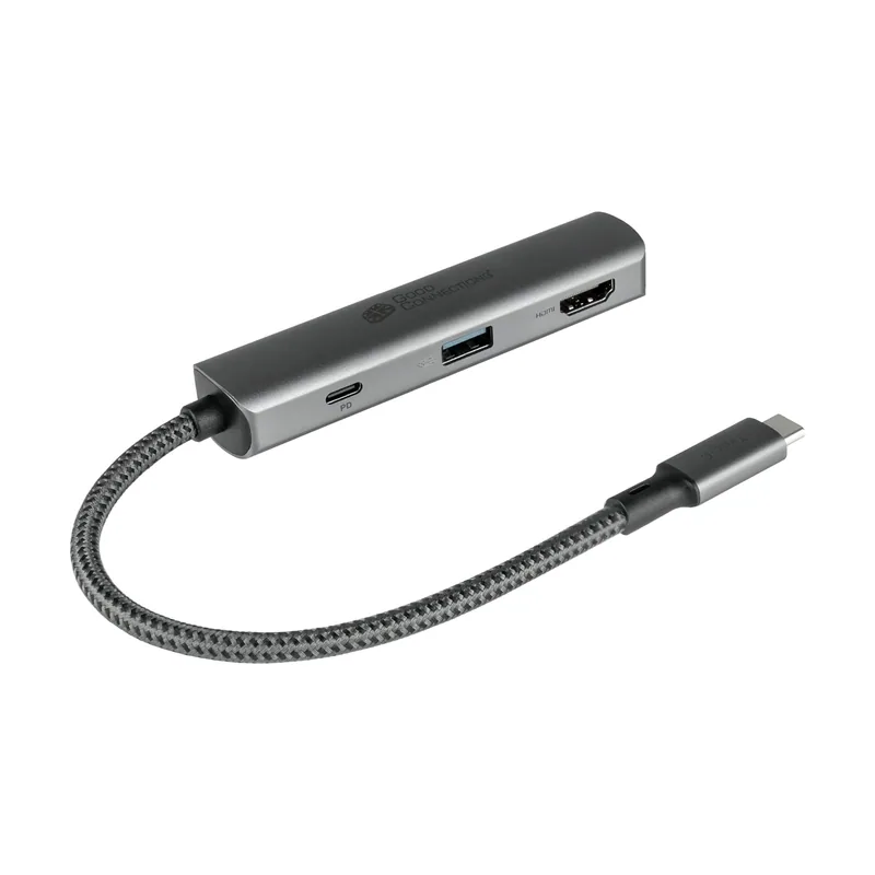 Good Connections Concentrador USB-C™ 3 Puertos