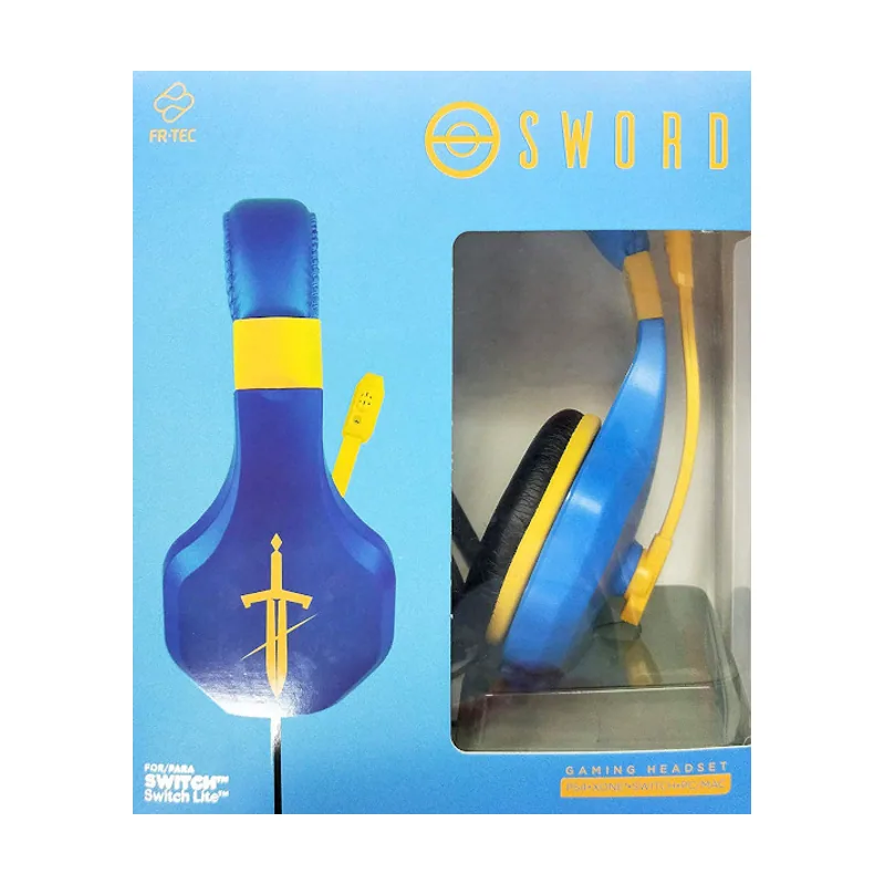 FR-TEC Auriculares Gaming Headset Sword Azul Nintendo Switch