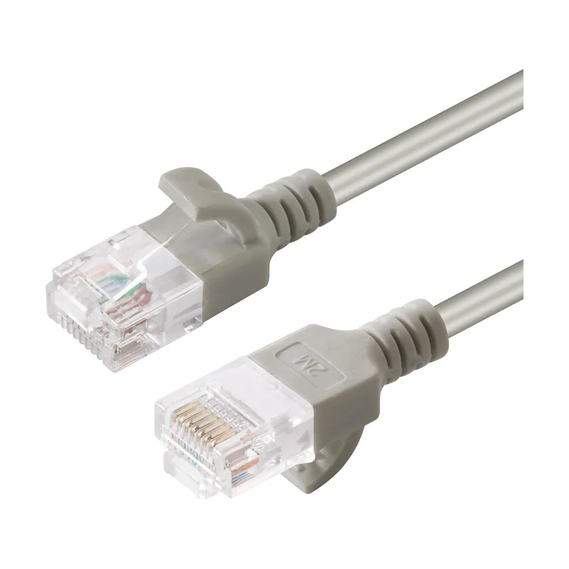 Microconnect V-UTP615-SLIM cable de red Gris 15 m Cat6 U/UTP UTP