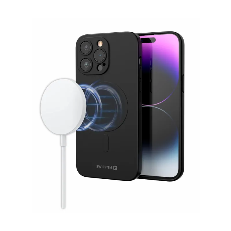Swissten Soft joy case magstick for iphone 15 plus