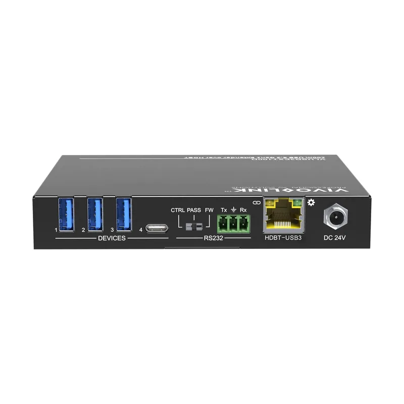 Vivolink 100m USB 3.2 Gen1 Extender Over HDBT Receiver