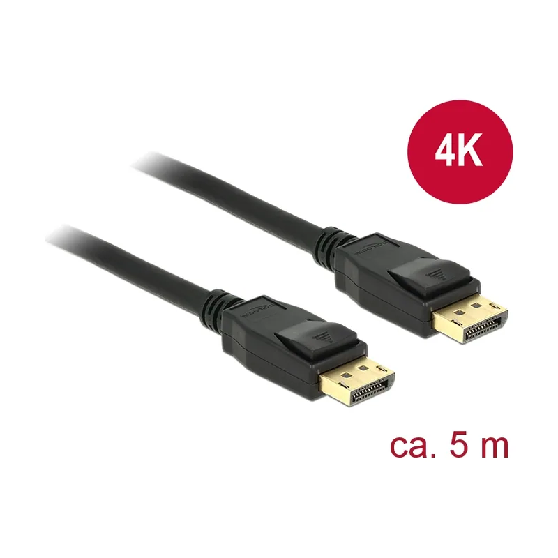Delock Cable DisplayPort 1.2 macho a DisplayPort 5 m