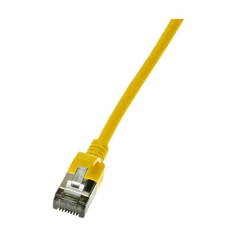 LogiLink CQ9037S cable de red Amarillo 1 m Cat6a S/FTP S-STP