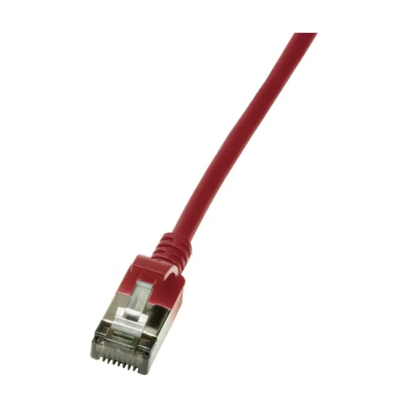 Slim U/FTP cable de red Rojo 1 m Cat6a U/FTP STP