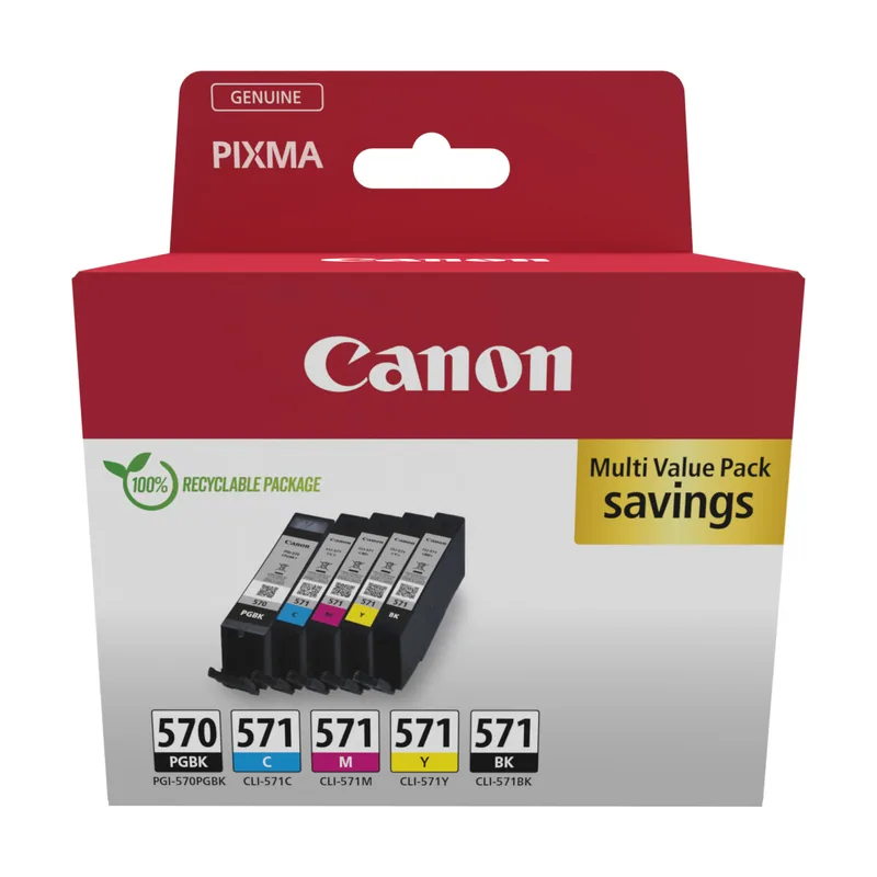Canon 0372C006 cartucho de tinta 5 pieza s