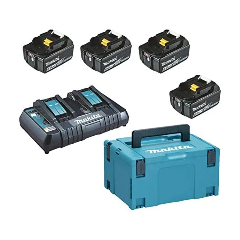 Makita 198091-4 cargador y batería cargable Juego de cargador y baterías