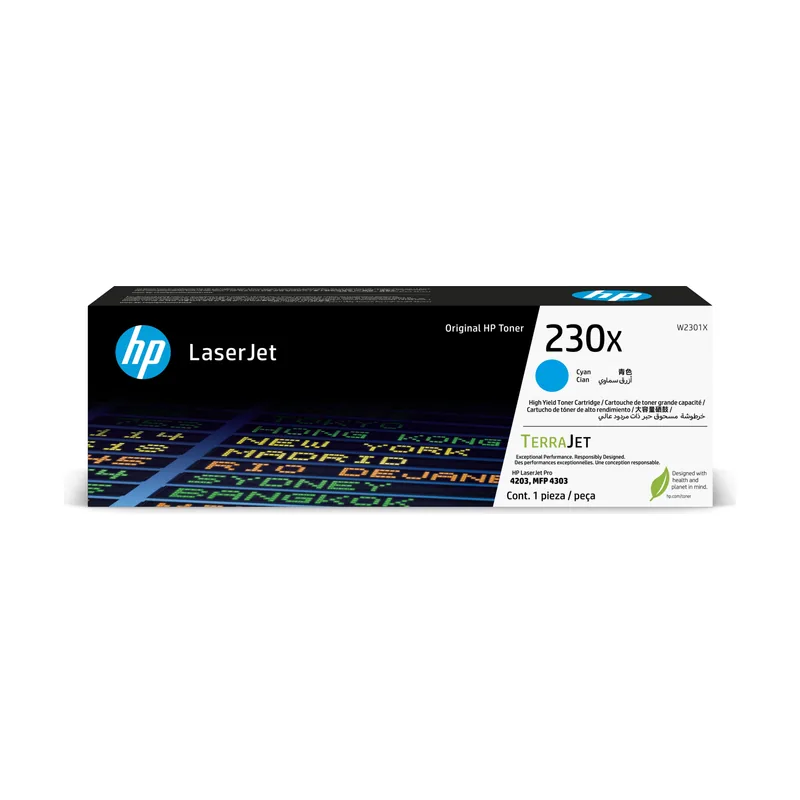 HP 230X Cyan LaserJet Toner Cartridge