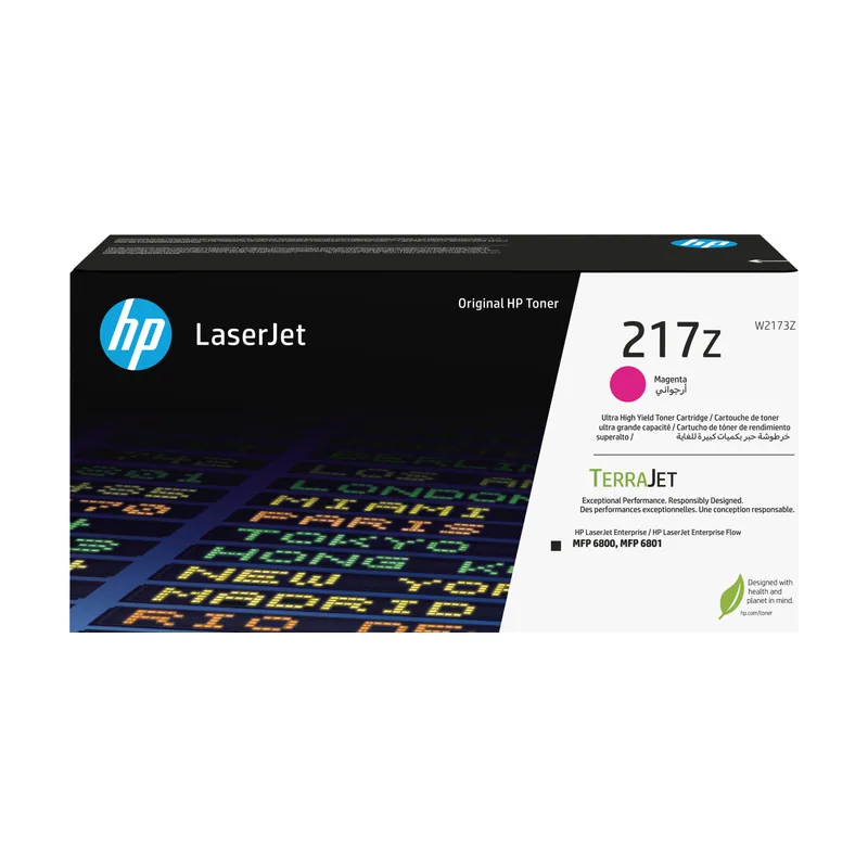 HP Cartucho de tóner LaserJet 217Z de ultra alta capacidad magenta