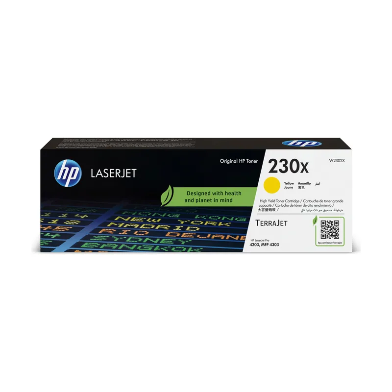 HP 230X Yellow LaserJet Toner Cartridge HP 230X TONER CARTRIDGE