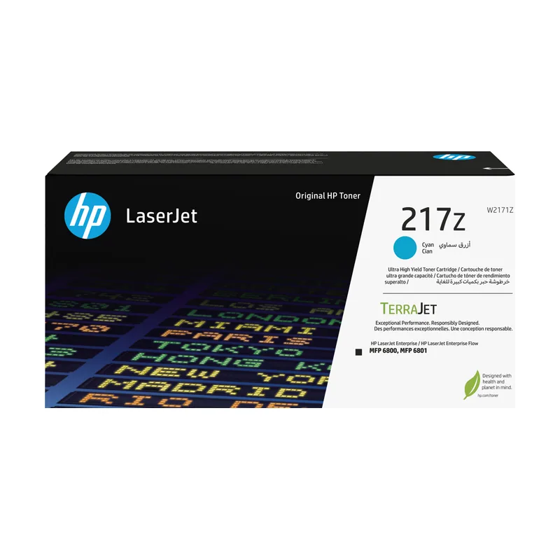 Cartucho de tóner LaserJet 217Z de ultra alta capacidad