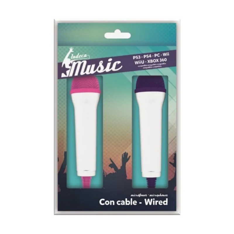 Indeca Micrófonos Music Nintendo Wii U