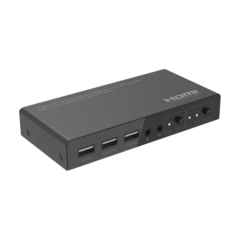 Microconnect MC-HDMIKVM0201-4K interruptor KVM
