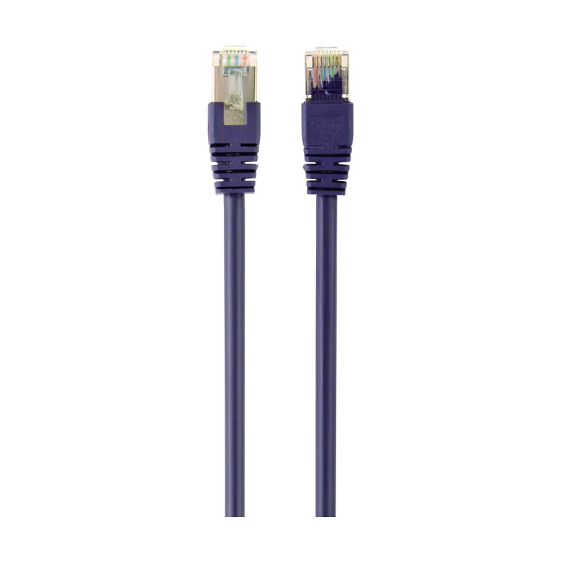 Gembird PP6A-LSZHCU-V-1M cable de red Violeta Cat6a S/FTP S-STP