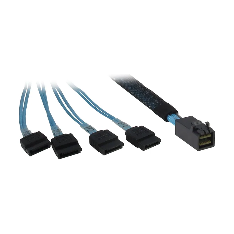 Si-seleccion Inter-Tech 0.5m SFF 8643/4x SATA 0,5 m
